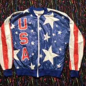 Cereal box USA Olympic jacket